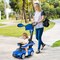 Costway Kids Ride on Push Car Mercedes-Benz Licensed 3-in-1 Sliding Car Blue/Red/White/Black/Pink